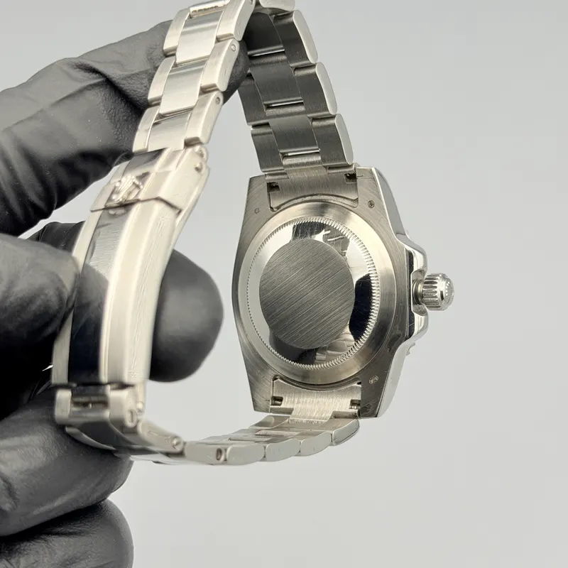 Yacht Master Watch Rhodium Luminous Dial Silver Oyster - Image 5