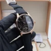 Pagani Design PD-YS021 rose gold open heart watch black strap