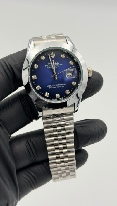 Blue Dial Classic Watch – Jubilee Bracelet