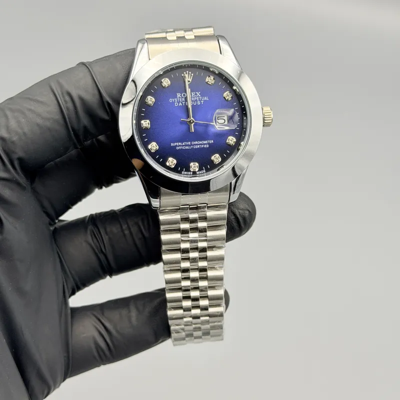 Blue Dial Classic Watch – Jubilee Bracelet