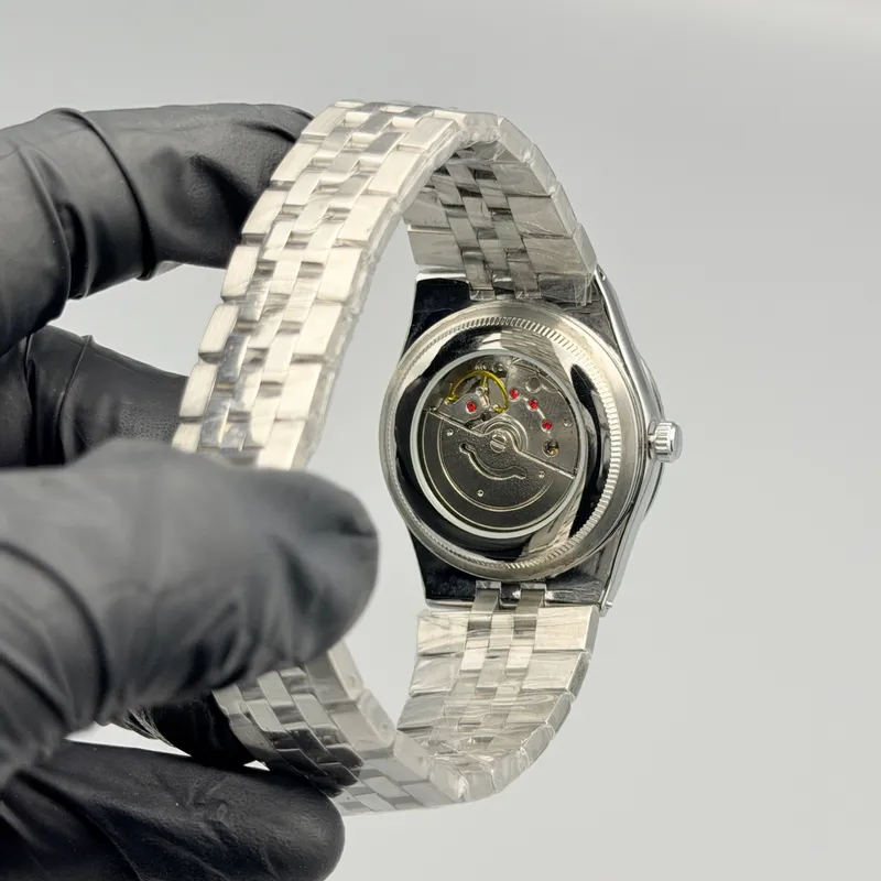 White Dial Semi-Automatic Watch – Jubilee Bracelet - Image 5