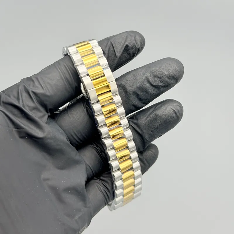 Gold Dial Two-Tone Watch – Gold & Silver Bracelet - Image 4