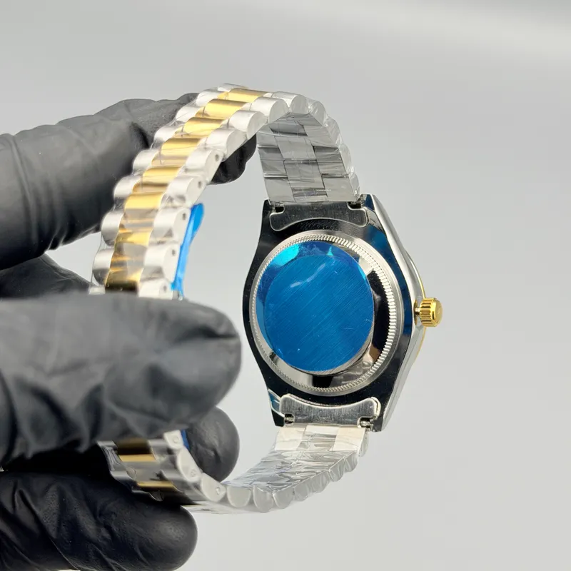 Gold Dial Two-Tone Watch – Gold & Silver Bracelet - Image 5